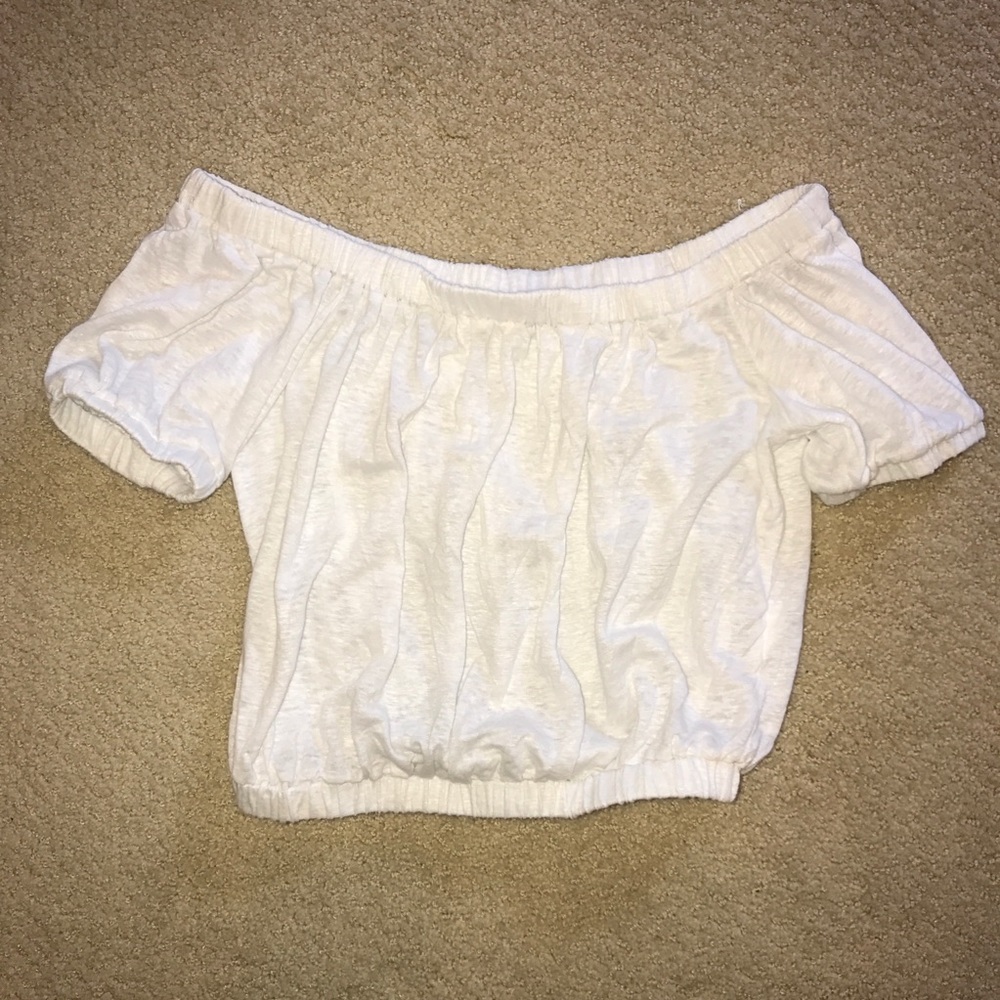 Kookai linen off should blouse - size small